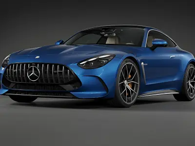  2024 Mercedes-Benz AMG GT63 Coupe Blue 