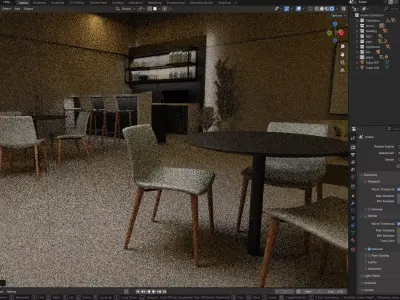 Conner Building design and landscape 3D model