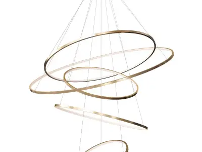 Oracle Rings by Anzazo 3D model