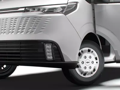 Chevrolet Express Max L2H2 HQ Interior 2026 3D model