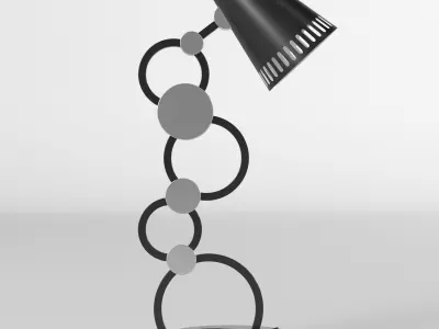 Table Lamp for home and office 3D model