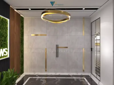Foyer Lift Lobby 3D model
