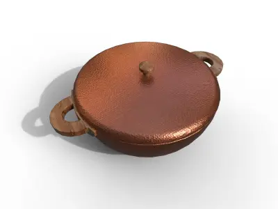 3D Bowl model Pack 2 Low-poly 3D model