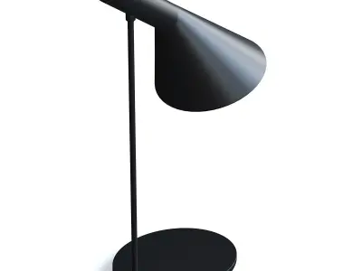 Black Desk Lamp 3D model purchase