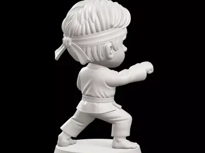 Karate Kid Daniel San 3D print model