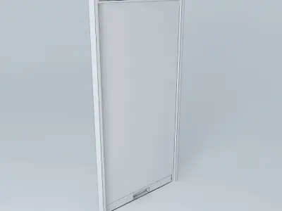 Metal Door Roller Shutter 3D model