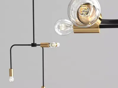ODDER modern pendant light 3D model