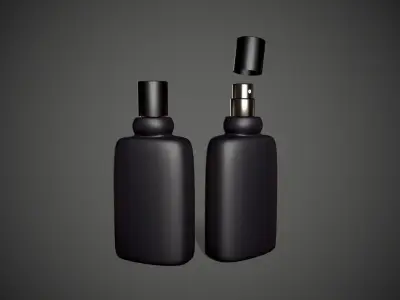 Parfume Bottle Low-poly 3D model