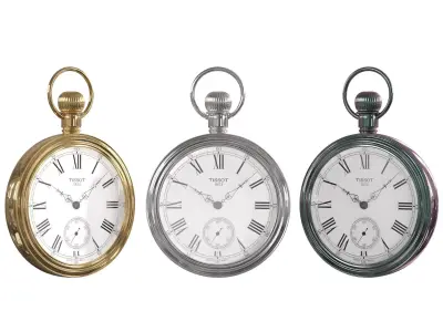 pocket watch 1 3D model