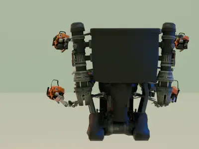 Jason Voorhees Skibidi Toilet 3D model