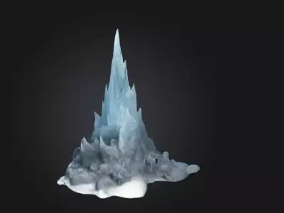 iceberg 3D model