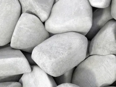 Gravel small crumb decor n2 3D model