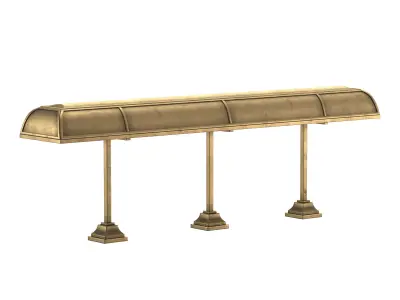 Library lamp 3D model