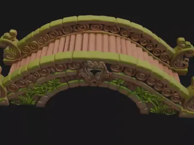 Bridge 3D Model 3D model