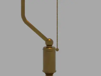 Vintage Lamp Free low-poly 3D model