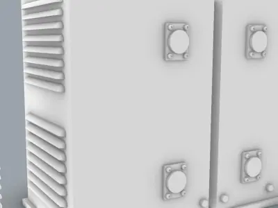 PM Storage Cabinet Set 3D print model