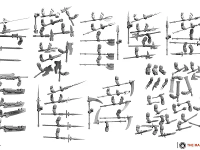 Tempest Legion - MK3 Melee upgrade Pack 1 3D print model
