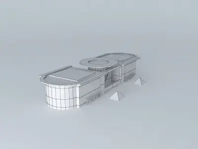 Wuhan International Convention and Exhibition Center 3D model