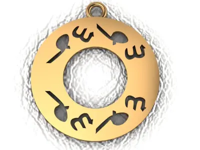 Light Weight Pendent collection 3D print model