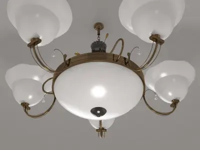 chandelier ligth 3D model