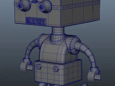 Robot toy 3D model buy