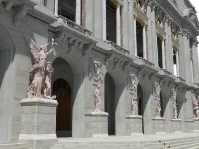 Opera Garnier - Paris France 3D model