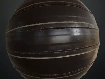 Dark Hexagonal Geodesic Wireframe PBR SEAMLESS Texture