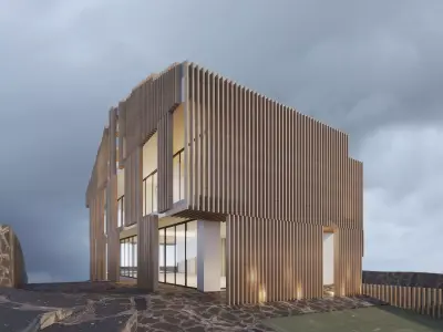 Modern House Residential 3D model