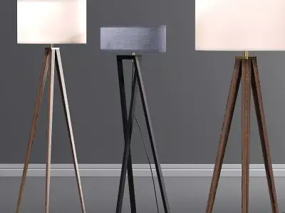Modern Floor Lamps 3D model purchase