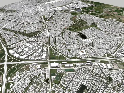 Cityscape Amersfoort Netherlands 3D model