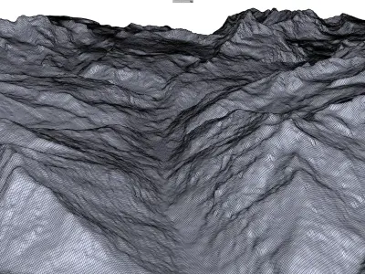 Zermatt Alps Switzerland 3D model