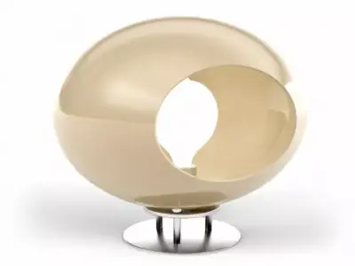 Modern Reflective Lamp 3D model