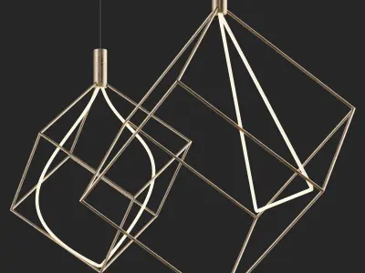 Gallotti Radice SPECTRUM Hanging lamp 3D model