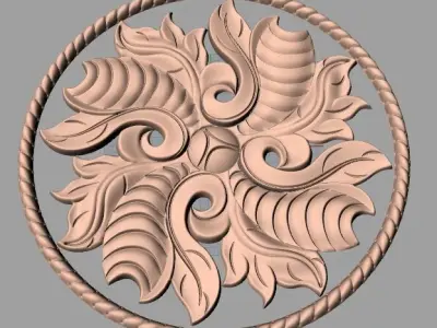 Artcam Aspire 3D relief models STL Files used for CNC E593 3D model
