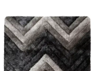 Corey-Leigh Abstract Indoor Rug 3D model