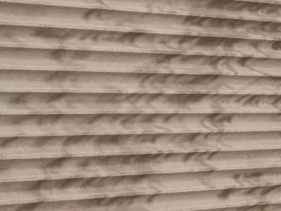 Fluted Concrete 01 - Seamless Texture