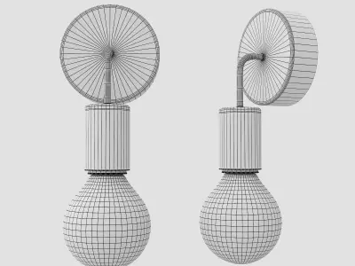 Qeverya Wall Light 3D model