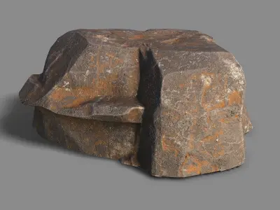 Mountain Rock 05 Low-poly 3D model purchase