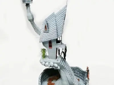 Jacks House - Halloween Town Project 3D print model