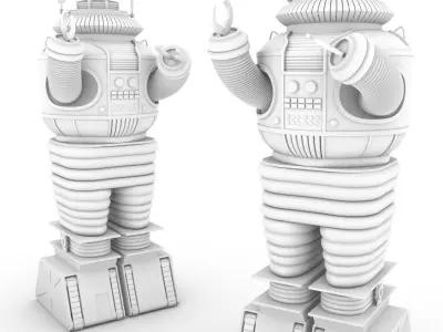 Lost in Space - B9 Robot  3D model