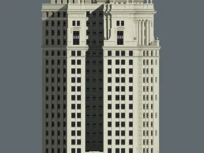 London Guarantee Building 3D print model