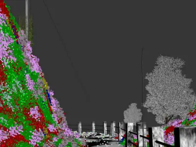 FOGGY NIGHT  3D model