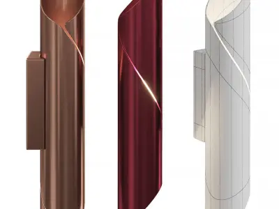 Arrow Wall Lamp 3D model