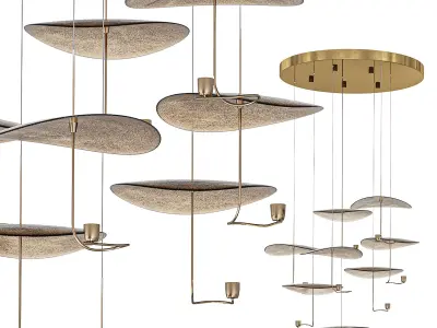 Dendelio Chandelier EUROFASE 3D model