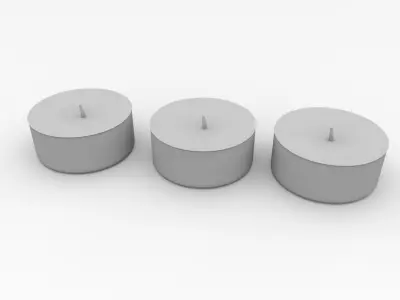 Aromatherapy Candle 3D model