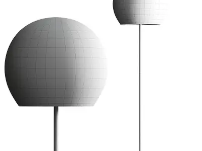 LALAMPADA MIRROR Floor lamp Opinion Ciatti 3D model