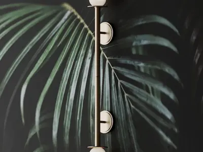 LUMINAIRE MURAL NODES KW1011BBS Wall Sconce 3D model