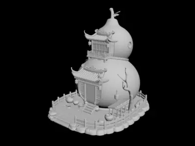  pavilion 3D model