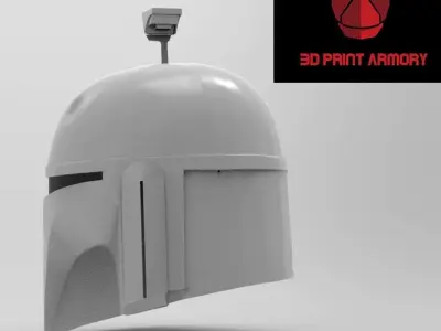 Boba Fett helmet Empire Strikes Back Accurate STL 3D print model