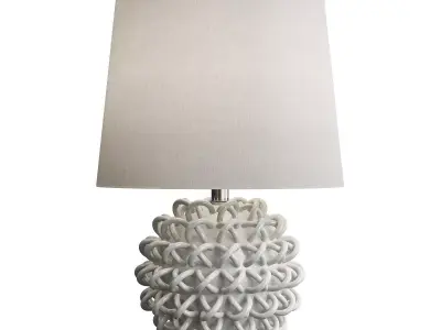 Gellifawr Boucle Table Lamp Low-poly 3D model